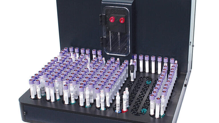 The BV200 plasma viscometer.